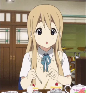 Sticker from K-on mugi °." @Ctikerubot