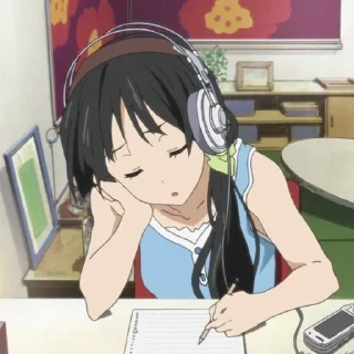 k-on ☆ @und3r1yourspell sticker 4