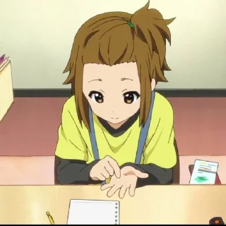 🌟 emoji k-on ☆ @und3r1yourspell Telegram sticker 22 of 60
