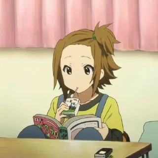 🌟 emoji k-on ☆ @und3r1yourspell Telegram sticker 19 of 60