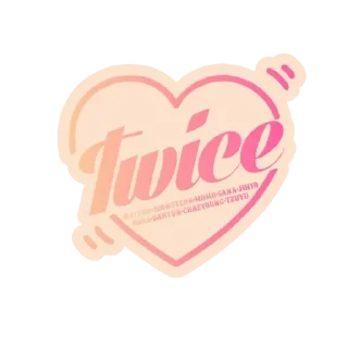💕 emoji TWICE Telegram sticker 17 of 74