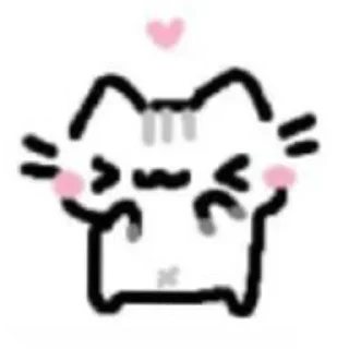 🥰 emoji Cute cats =^•^= Telegram sticker 1 of 62