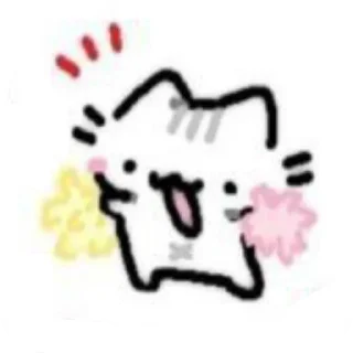 🙌 emoji Cute cats =^•^= Telegram sticker 17 of 62