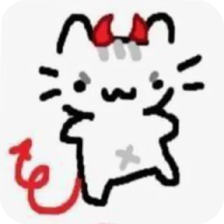 😈 emoji Cute cats =^•^= Telegram sticker 22 of 62