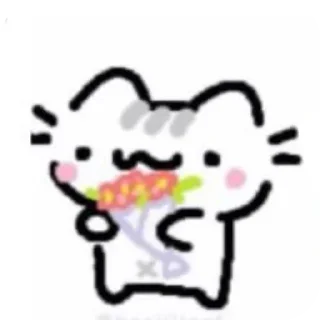 💐 emoji Cute cats =^•^= Telegram sticker 15 of 62