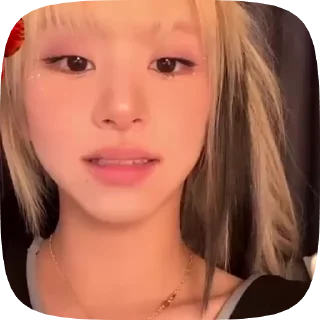 🫤 emoji Chaeyoung Telegram sticker 14 of 20
