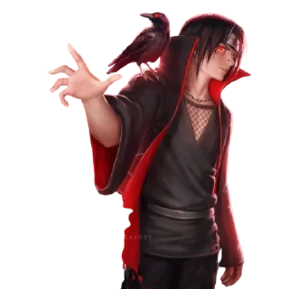 Sticker from ITACHI UCHIHA 2006