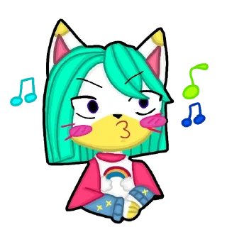 🎵 emoji Фроська @ju1niki Telegram sticker 14 of 23