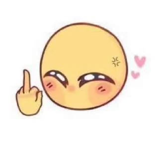 🖕 emoji Video Favorite stickers Telegram sticker 12 of 50