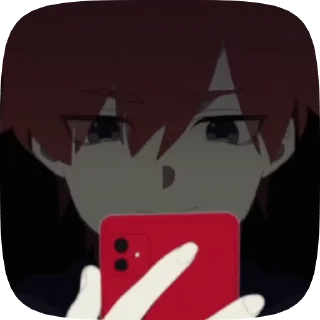 Sticker from Milgram: Kajiyama Fuuta [anima