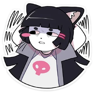 😐 emoji Зизи @anime4_arts Telegram sticker 9 of 48