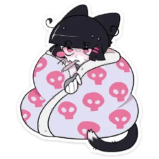 🤒 emoji Зизи @anime4_arts Telegram sticker 17 of 48