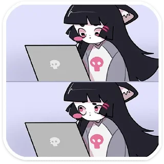 🤨 emoji Зизи @anime4_arts Telegram sticker 11 of 48