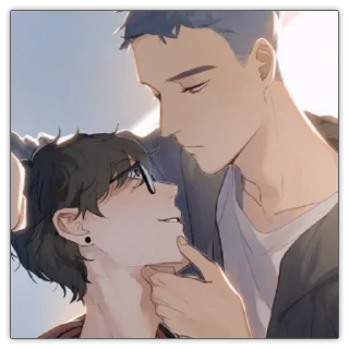 😍 emoji Yaoi! Telegram sticker 20 of 30