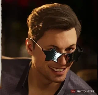 Sticker from Johnny Cage