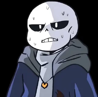 Sticker from Classic Sans / Underverse :: @Night_Mat