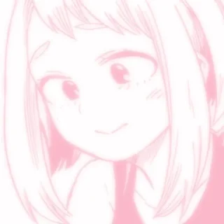❤️ emoji Ochaka Uraraka icon♡ Telegram sticker 19 of 24