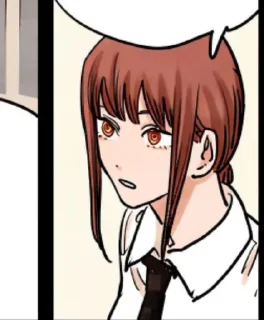❤️ emoji Makima. Manga icon. Telegram sticker 6 of 70