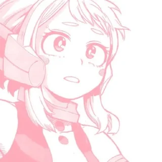 ❤️ emoji Ochaka Uraraka icon♡ Telegram sticker 15 of 24
