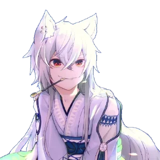 😏 emoji Кицунэ Telegram sticker 22 of 27