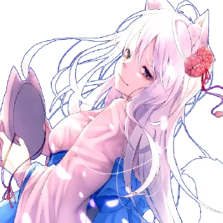 😏 emoji Кицунэ Telegram sticker 15 of 27