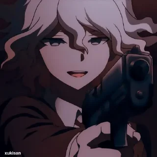 Sticker from Nagito Komaeda