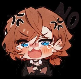🤬 emoji чуя и дазайка от @Kotik_UnU Telegram sticker 10 of 12