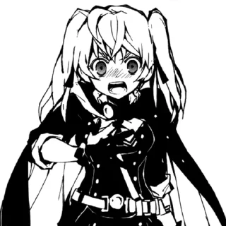 🤍 emoji ;; owarai no seraph :: @msbuckley Telegram sticker 15 of 100