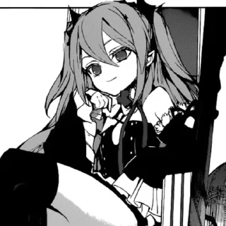 🤍 emoji ;; owarai no seraph :: @msbuckley Telegram sticker 5 of 100