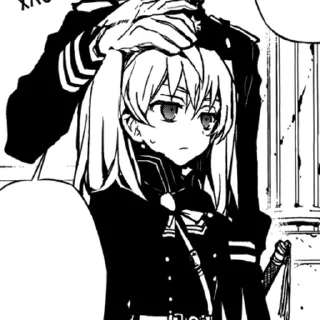 🤍 emoji ;; owarai no seraph :: @msbuckley Telegram sticker 17 of 100