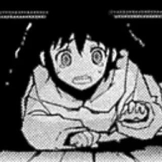 🤍 emoji ;; owarai no seraph :: @msbuckley Telegram sticker 19 of 100