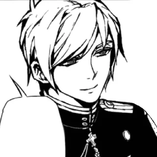 🤍 emoji ;; owarai no seraph :: @msbuckley Telegram sticker 20 of 100