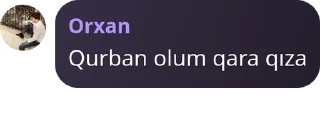 Sticker from Orxanın Qara qıza sevgisi