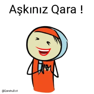 ❤️ emoji Qara @Qonshubot Telegram sticker 7 of 31
