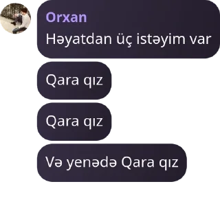 💌 emoji Orxanın Qara qıza sevgisi Telegram sticker 12 of 17