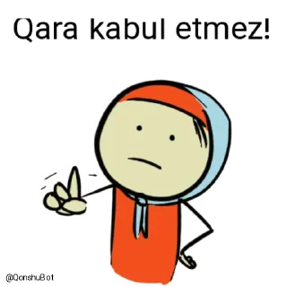 😵 emoji Qara @Qonshubot Telegram sticker 4 of 31