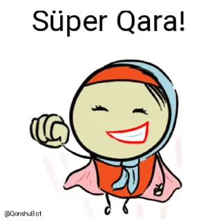 😎 emoji Qara @Qonshubot Telegram sticker 6 of 31