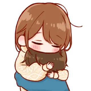 Sticker from ૮꒰ྀི >⸝⸝⸝⸝< ꒱ྀིა〜♡