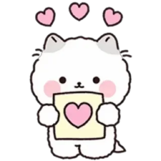 Sticker from fluffy
