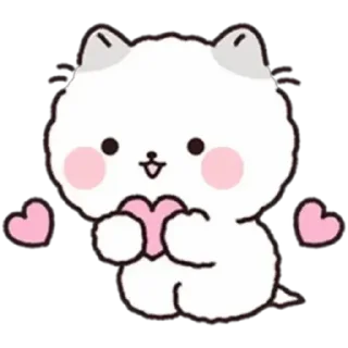 Sticker from fluffy