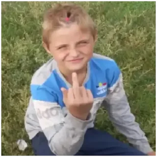 🖕 emoji Кто курит тот гондон Telegram sticker 14 of 22
