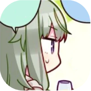 Sticker from .⊹ нене3 @fuyukostickers ♡