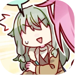 Sticker from .⊹ нене3 @fuyukostickers ♡