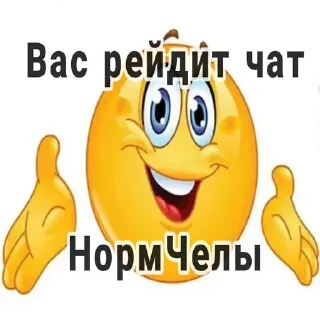 Sticker from Стикеры чата НормЧелы