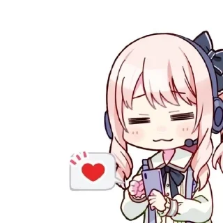 🩰 emoji Чиби Акияма Мизуки @ran_eblan_ Telegram sticker 8 of 30