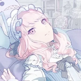 🍰 emoji ⋆ ֗ ִМизуки Акияма♪ Telegram sticker 1 of 90