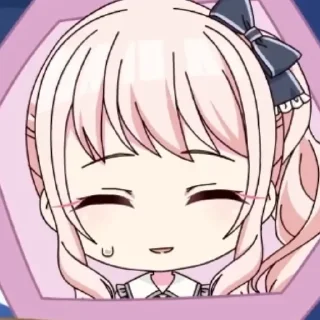 🩰 emoji Чиби Акияма Мизуки @ran_eblan_ Telegram sticker 11 of 30