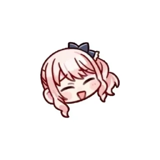 🩰 emoji Чиби Акияма Мизуки @ran_eblan_ Telegram sticker 4 of 30