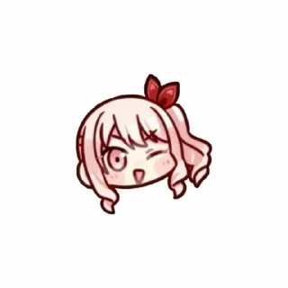 🩰 emoji Чиби Акияма Мизуки @ran_eblan_ Telegram sticker 3 of 30