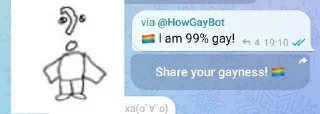 🏳‍🌈 emoji Разная нечисть Telegram sticker 12 of 31